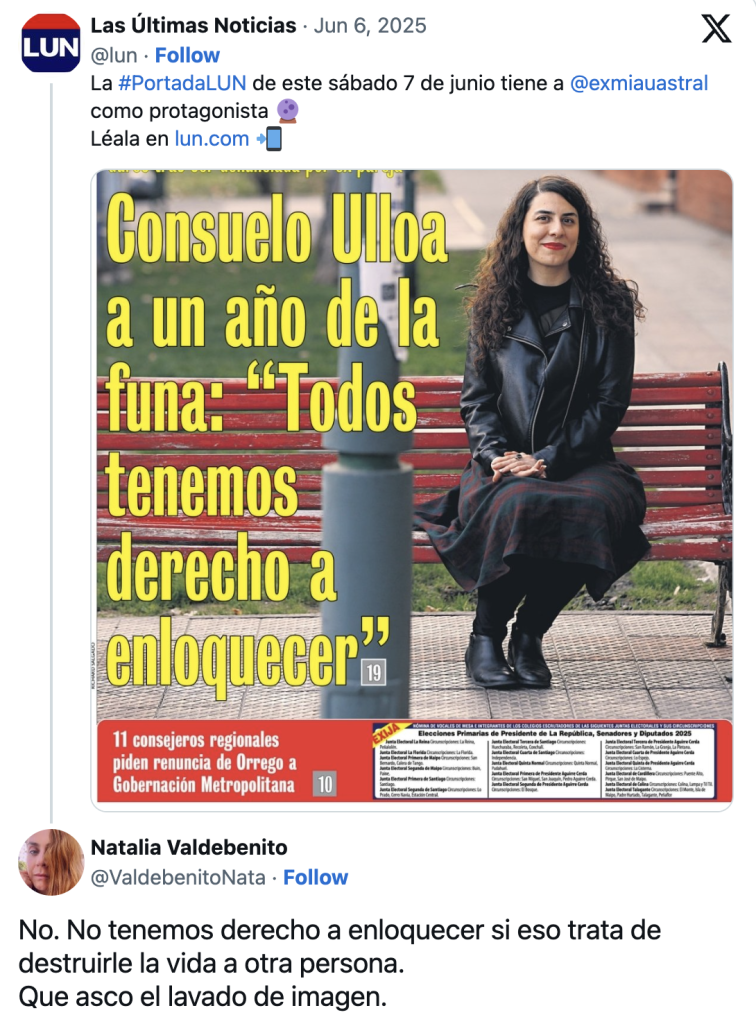 Cruce entre Natalia Valdebenito y Miau Austral